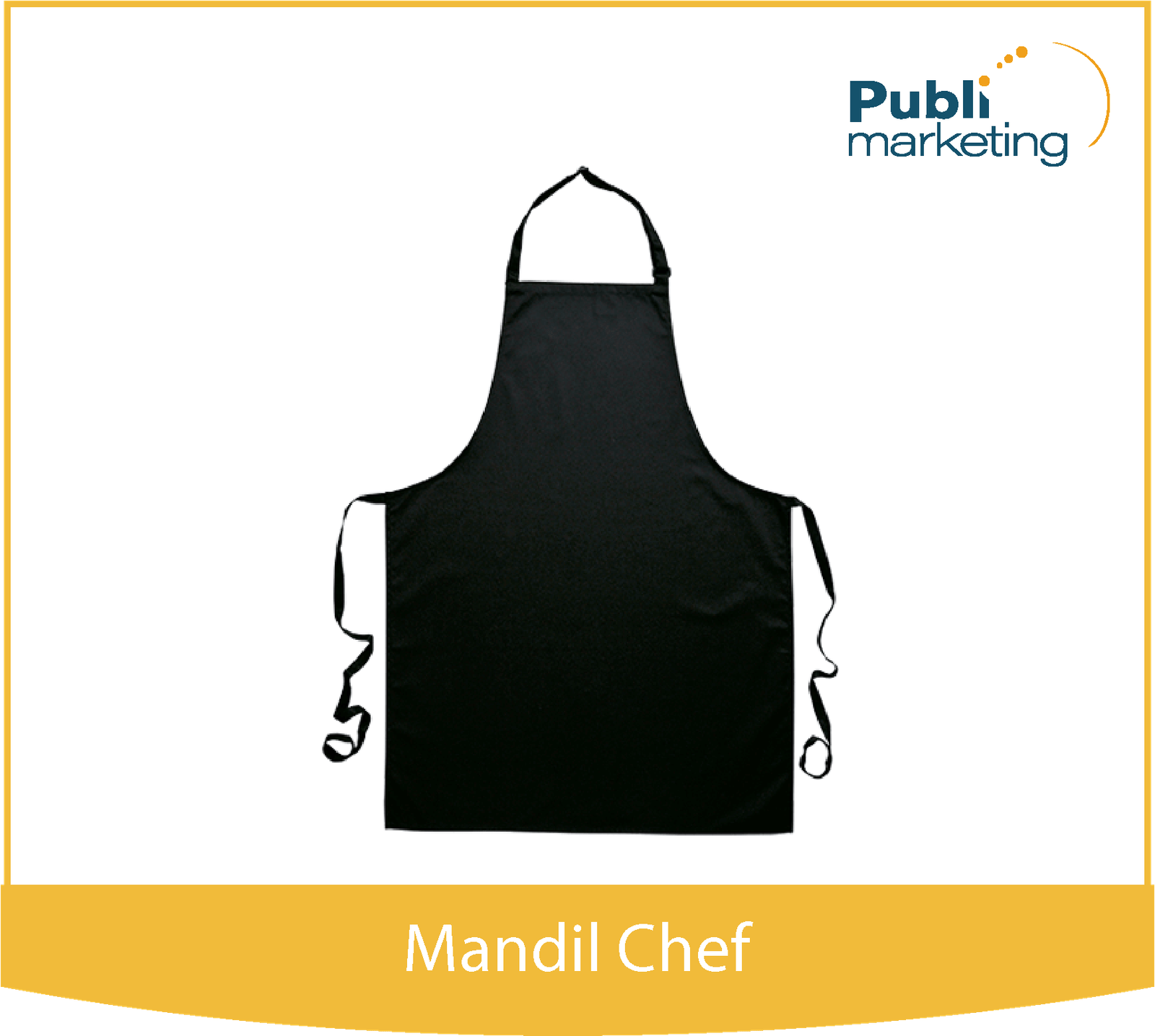 Mandil Delantal Cocina Chef Calidad Tela Premium